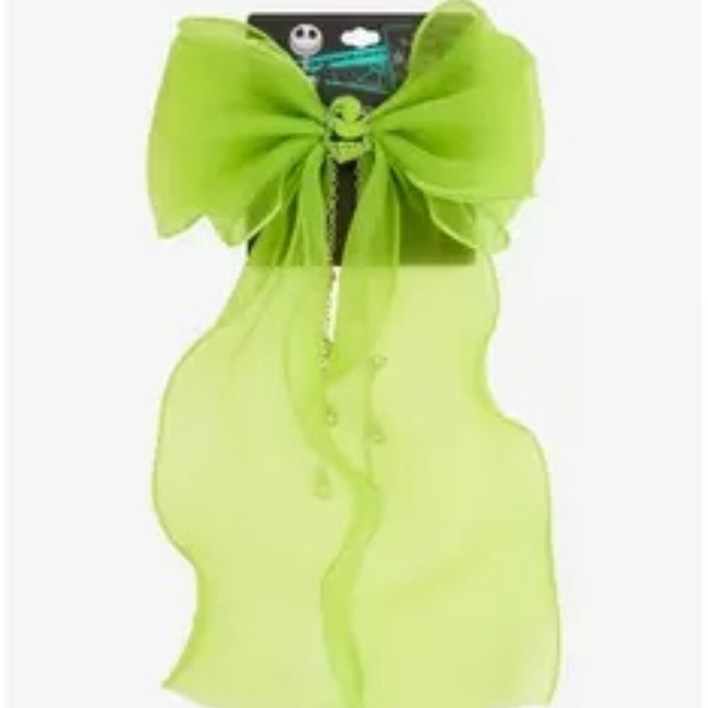 The Nightmare Before Christmas Oogie Boogie Organza Hair Bow